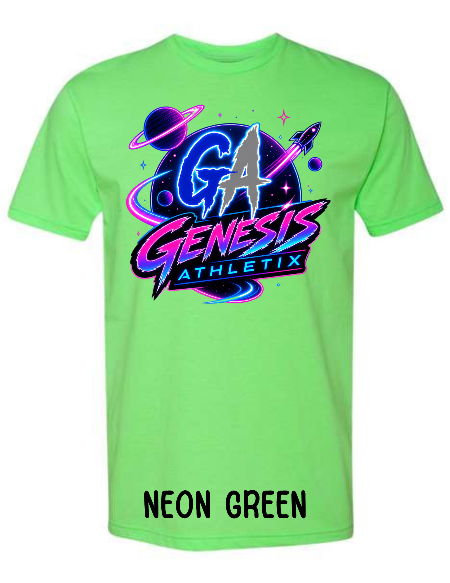 GA NEON GLO T-SHIRT