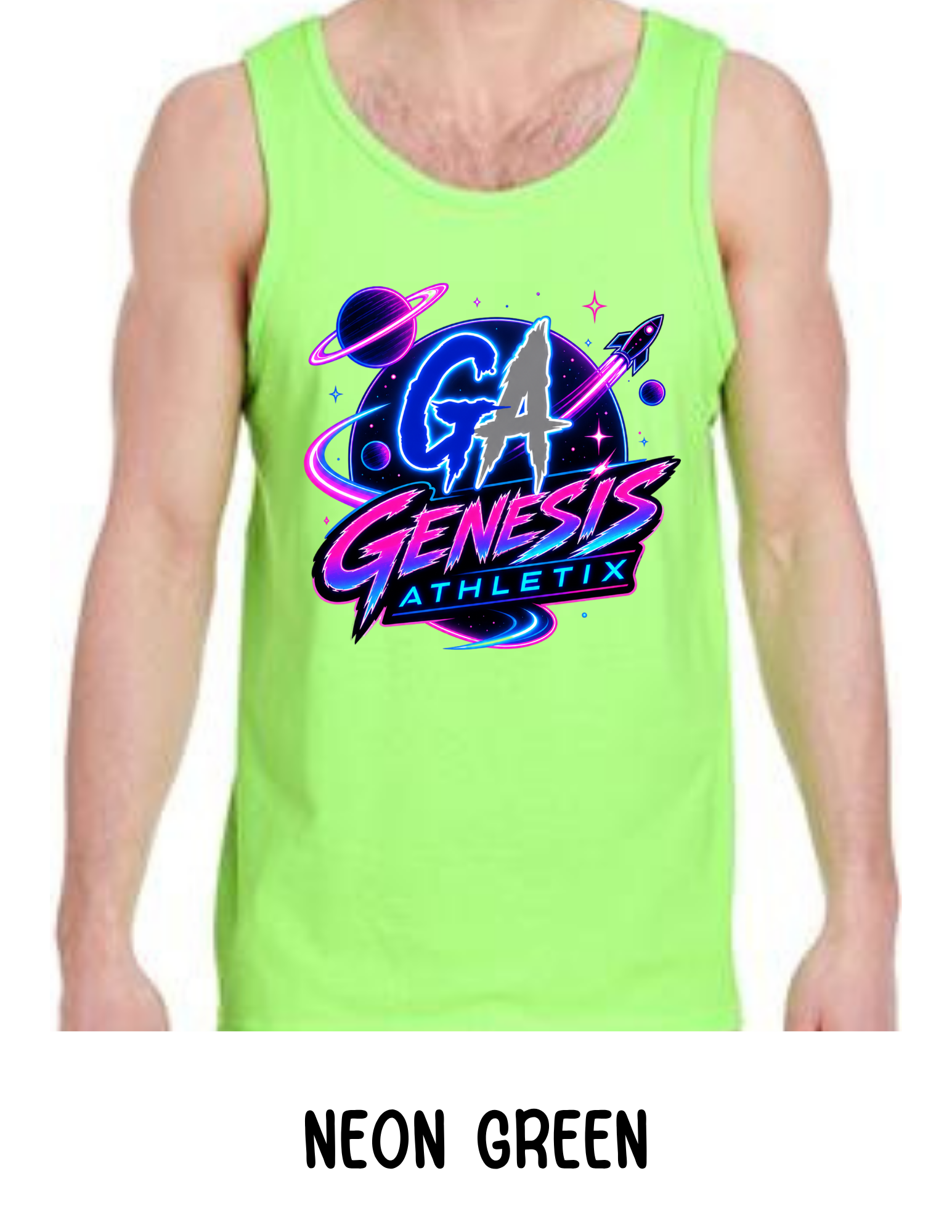 GA NEON GLO TANK