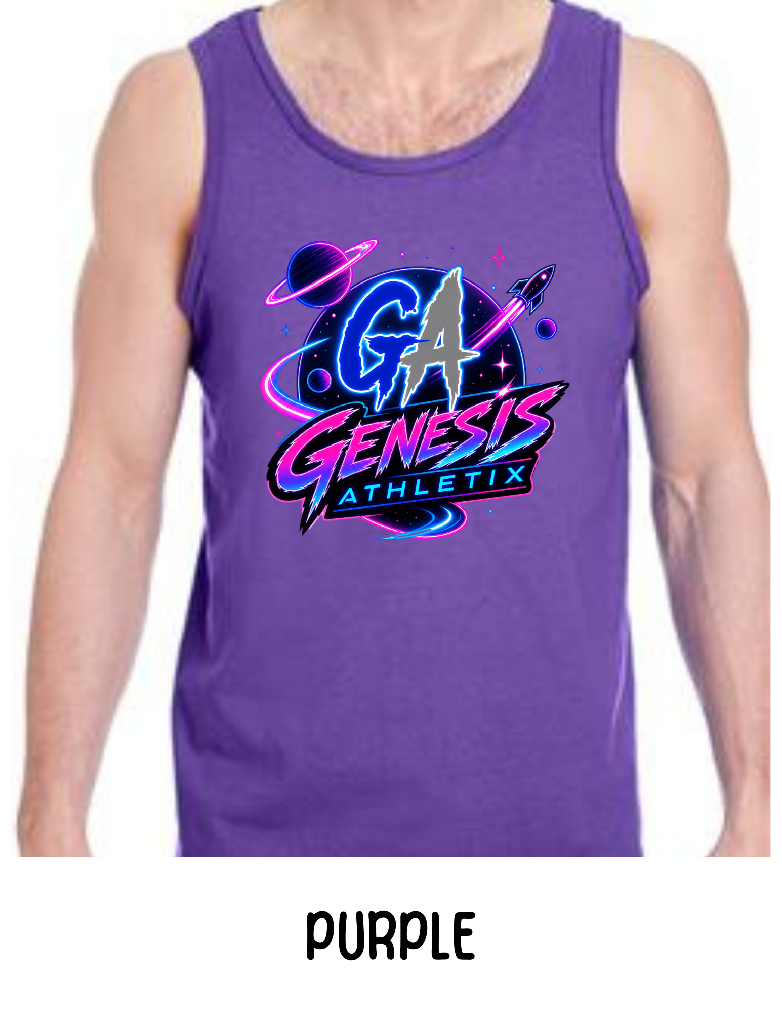 GA NEON GLO TANK
