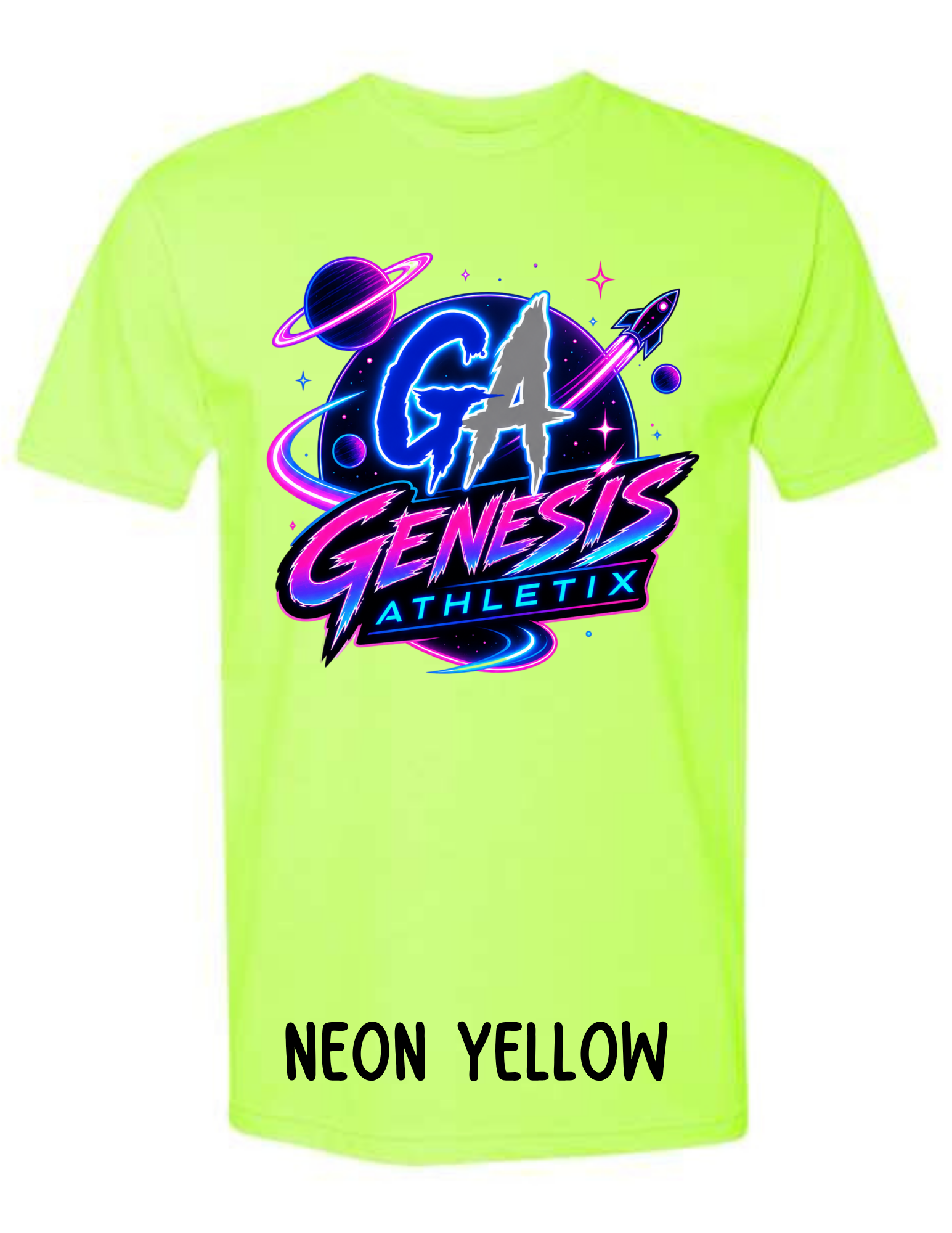 GA NEON GLO T-SHIRT